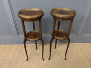 Pair Of Mahogany Stands