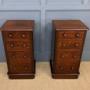 Pair of Victorian Mahogany Bedside Chests