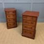 Pair of Victorian Mahogany Bedside Chests