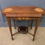 Pretty Inlaid Mahogany Table