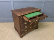 Rare Georgian Bachelors Chest With Writing Drawer