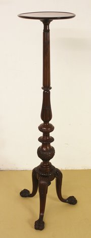Solid Mahogany Torchere