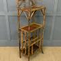 Victorian Bamboo Canterbury Whatnot