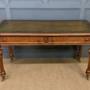 Victorian Burr Walnut Writing Table