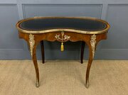 Victorian Kidney Shpaed Rosewood Writing Table