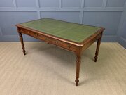 Victorian Mahogany 6 Drawer Writing Table