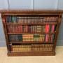Victorian Mahogany Open Bookcase