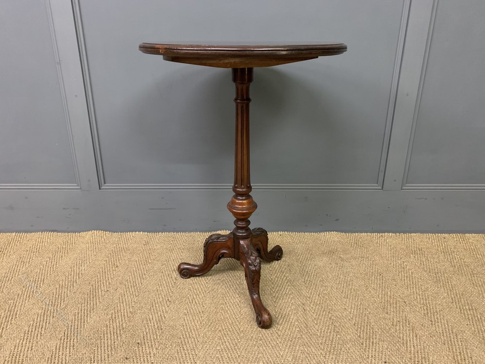 Victorian Walnut Lamp Table Antiques Atlas