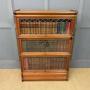 Walnut Globe Wernicke Stacking Bookcase