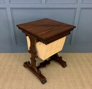 William IV Rosewood Work Table
