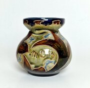 Doulton Lambeth Vase By Mark V. Marshall