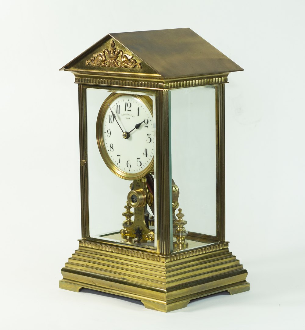 Antiques Atlas Architectural FourGlass Eureka Clock, C.1910