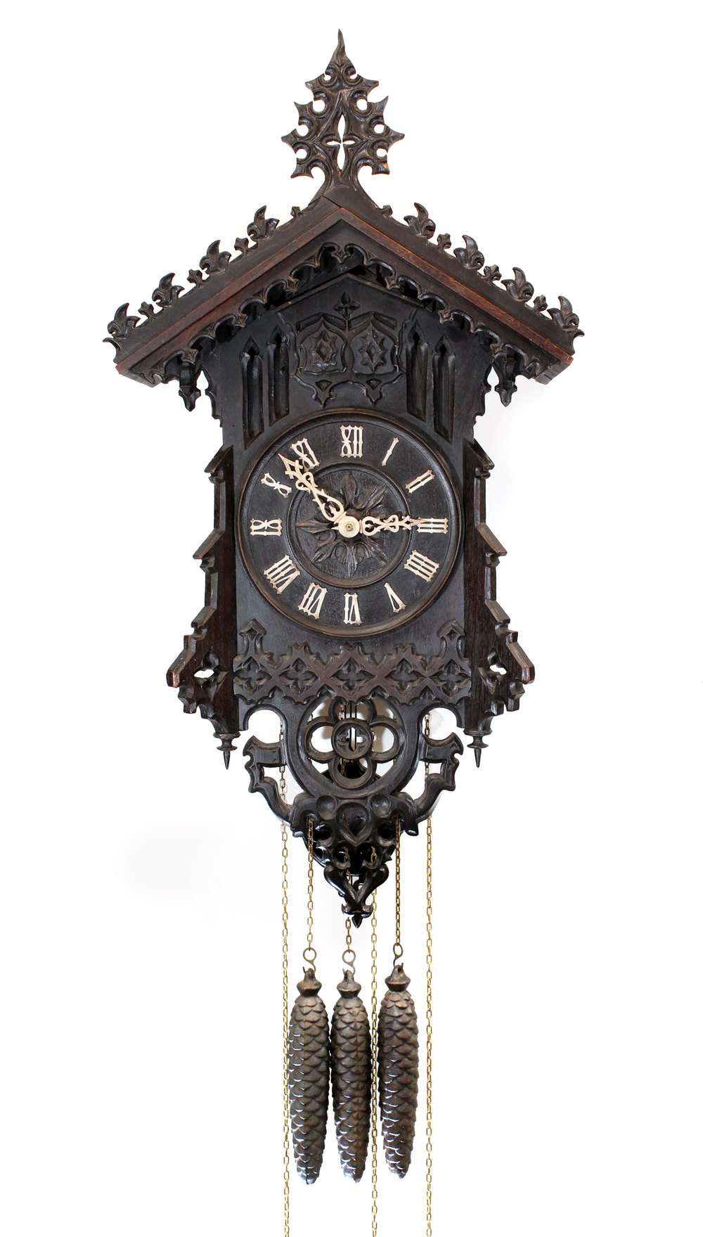 Antiques Atlas Beha Quarter Striking Cuckoo And Quail Clock