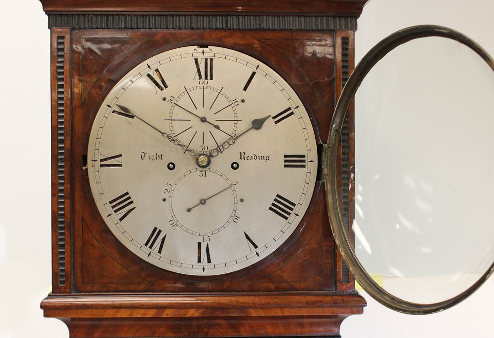 Antiques Atlas Domestic Regulator Longcase Clock Tight Reading