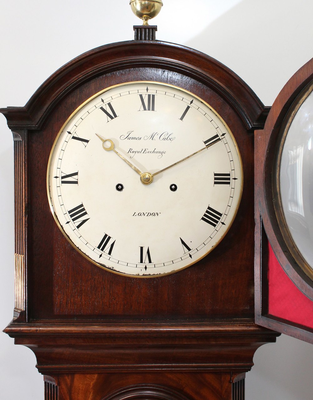 Antiques Atlas Mahogany Longcase Clock, By James McCabe