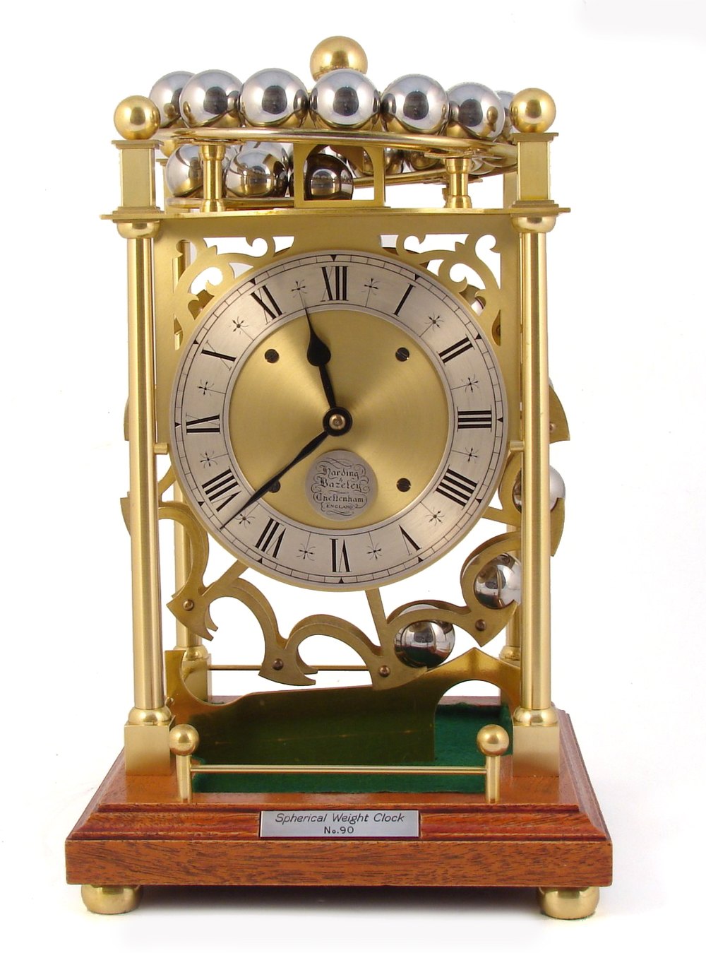 Antiques Atlas Harding & Bazeley Spherical Weight Clock
