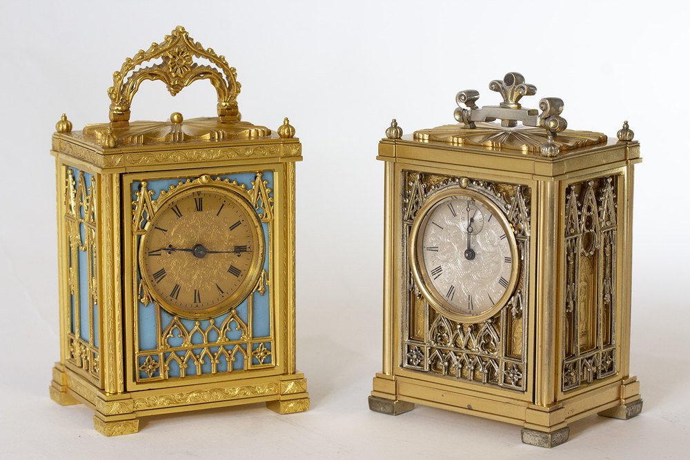 Antiques Atlas Miniature English Fusee Carriage Clock