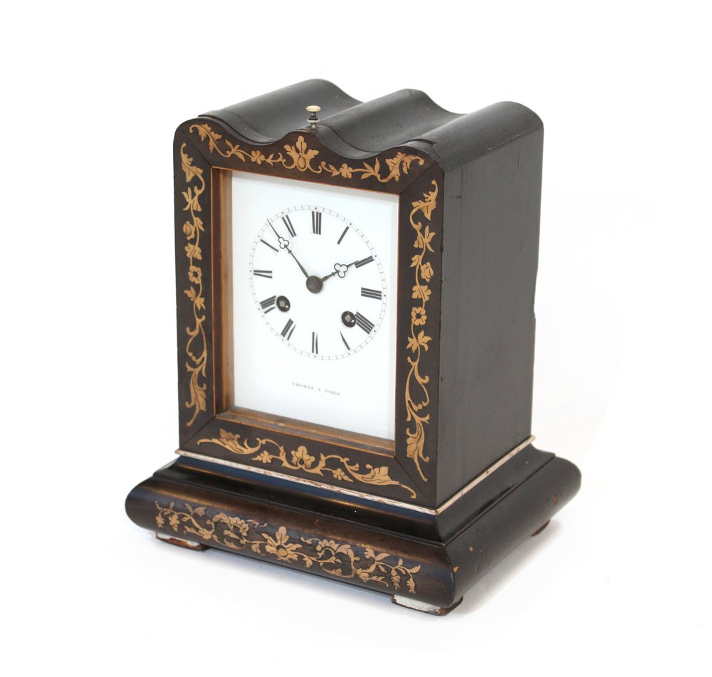 Antiques Atlas Small Antique Striking Mantel Clock By Thomas, Paris