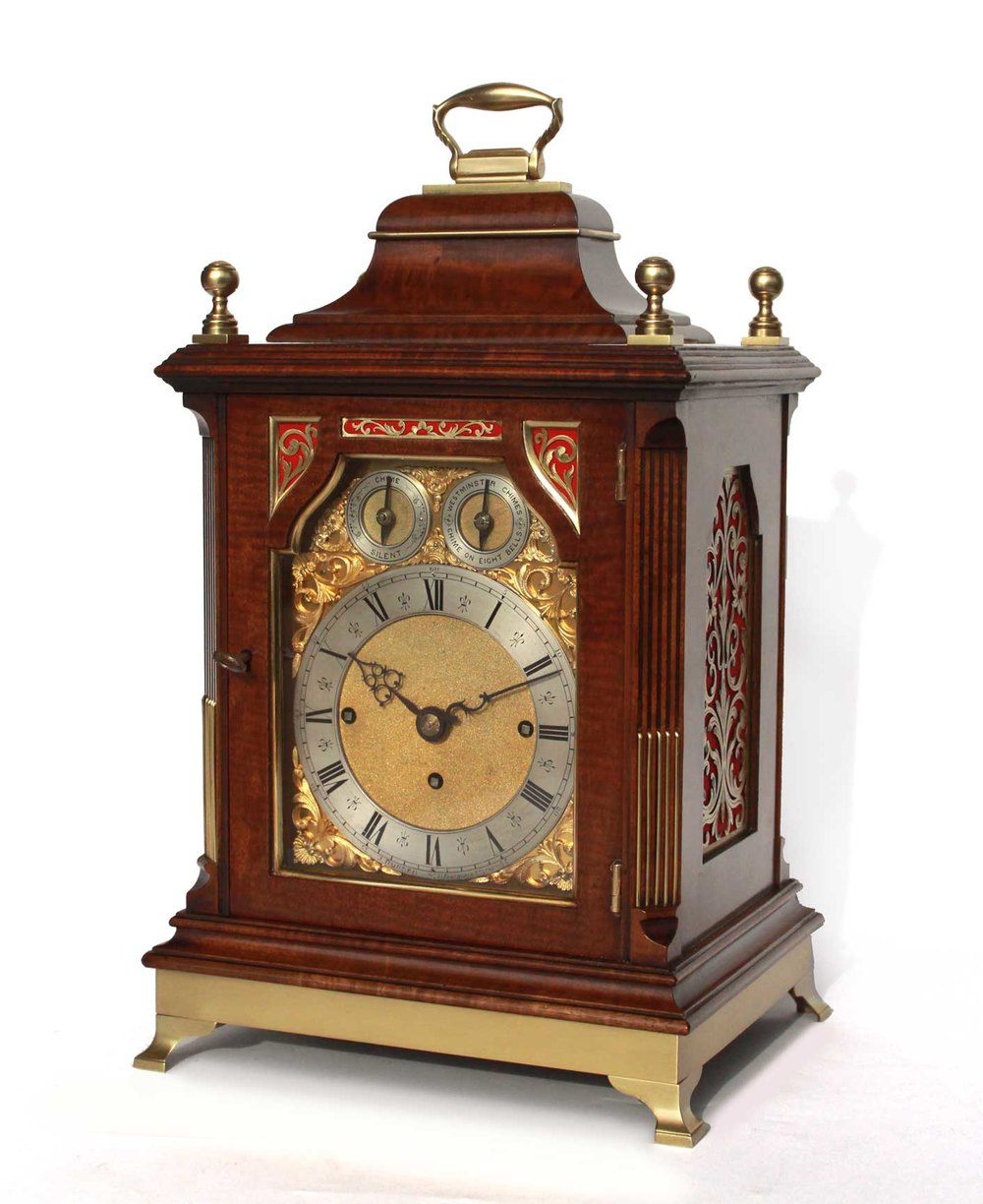Antiques Atlas Triple Fusee Bellchiming Victorian Bracket Clock