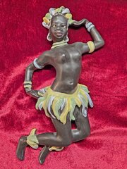 1950s Cortendorf Pottery Wall Plaque. 