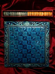 Burmantofts Leeds Fireclay Co Draughts Board