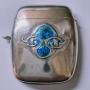 Edwardian Liberty & Co Silver & Enamel Vesta 