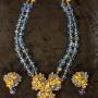 Vintage Miriam Haskell Necklace & Earrings. 