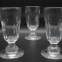 Fine Set of 3 Georgian Tall Ale Glasses