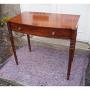 Georgian Mahogany Bow Front Side Table
