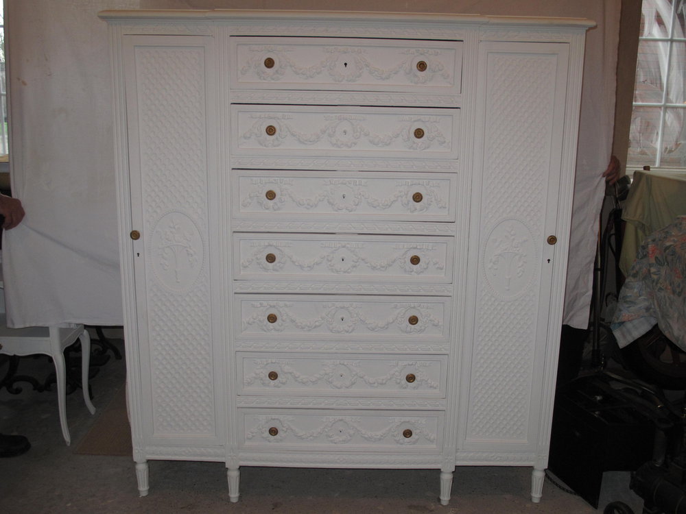 19th Century Painted Bedroom Suite, French Antiques Atlas