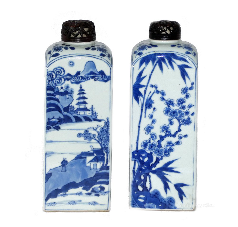 Antiques Atlas Chinese Pair Of Gin Bottles