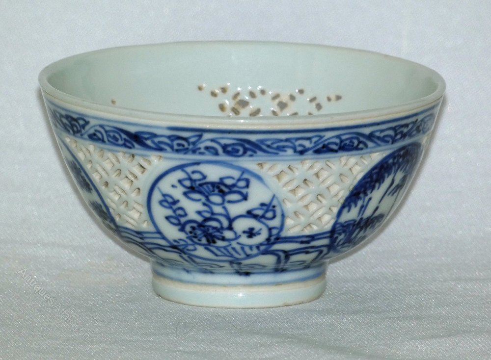 Antiques Atlas Late Ming Blue And White Porcelain Bowl