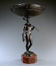 French Bronze Doryphorus Tazza