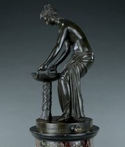 Grand Tour Bronze Of The Danaide Signed A.Messina 