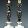 Regency Caryatid Candlesticks