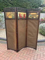 Arts & Crafts Three Fold Screen