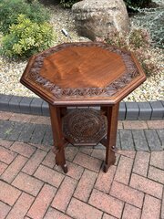 Arts & Crafts Walnut Pegged Table