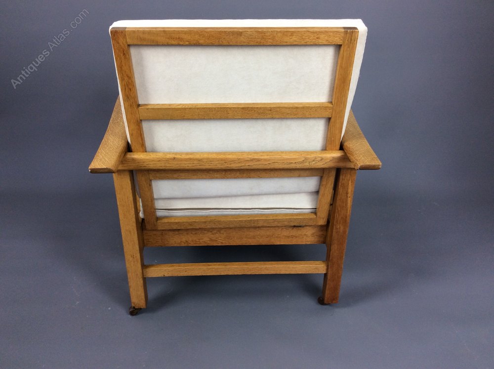 Arts And Crafts Cotswold School Oak Armchair Antiques Atlas