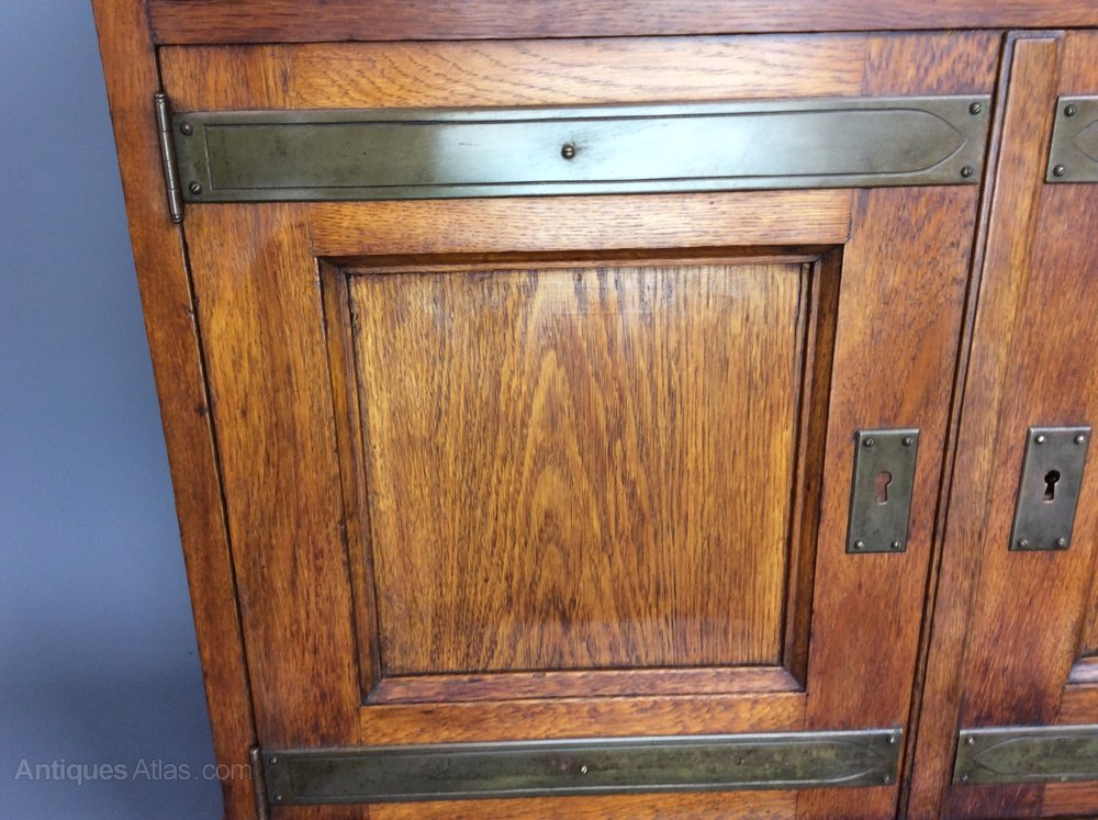 Arts And Crafts Oak Cupboard Antiques Atlas
