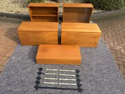 Beaver & Tapley 33 Mid Century Wall Mounted Units