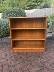 Danish Mid Century Teak Bookcase C1960s