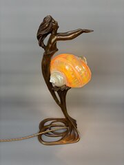 Gustav Gurschner Art Nouveau Table Lamp