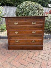Harris Lebus Walnut Chest Of Drawers