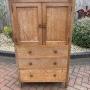 Heals Limed Oak Tallboy