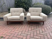 Kofod-Larsen For G Plan Pair Of Lounge Chairs