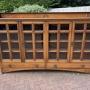 Large Arts & Crafts Walnut Bookcase