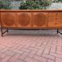 Mid Century Nathan Circles Sideboard