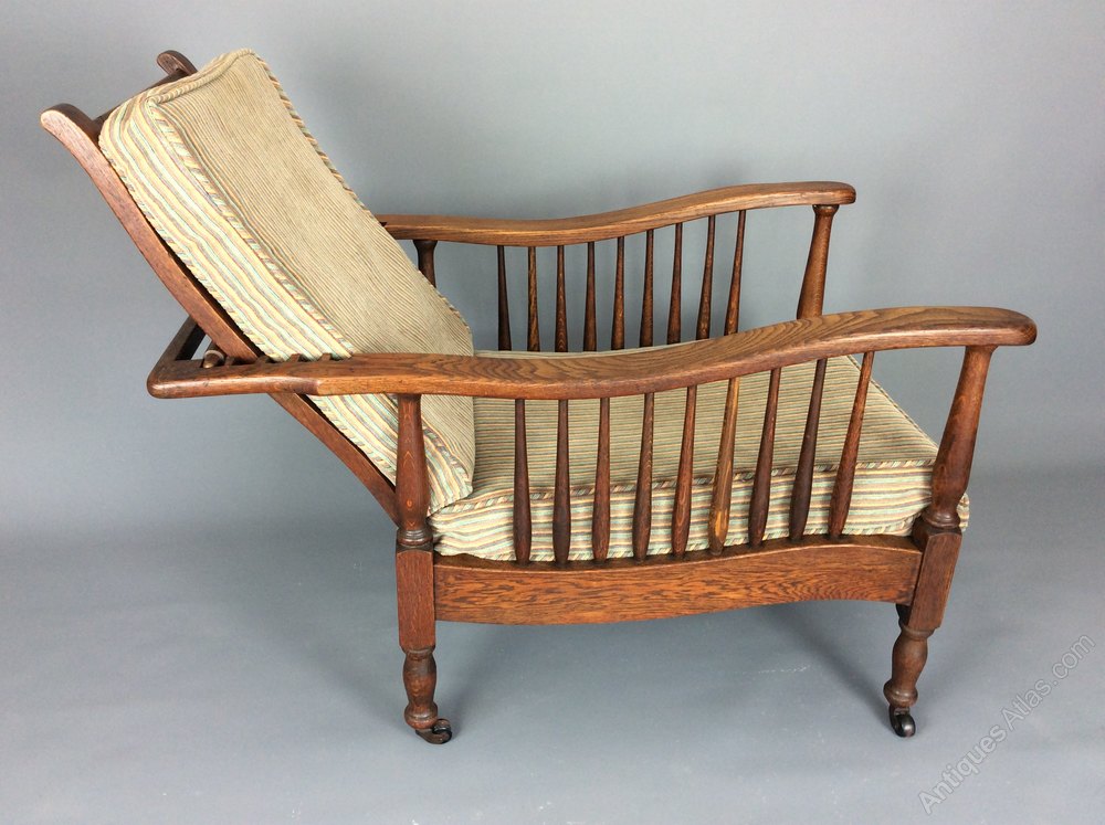 Shapland & Petter Arts And Crafts Reclining Chair Antiques Atlas