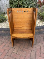 Wylie & Lochhead Glasgow School Hall Seat