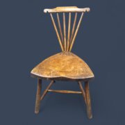 Arts and Crafts Fan Back Chair by Adolf Loos 1910